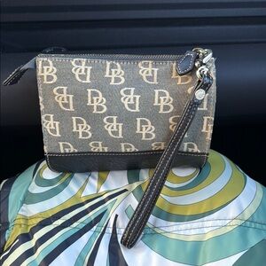 Dooney & Bourke Monogram Wristlet